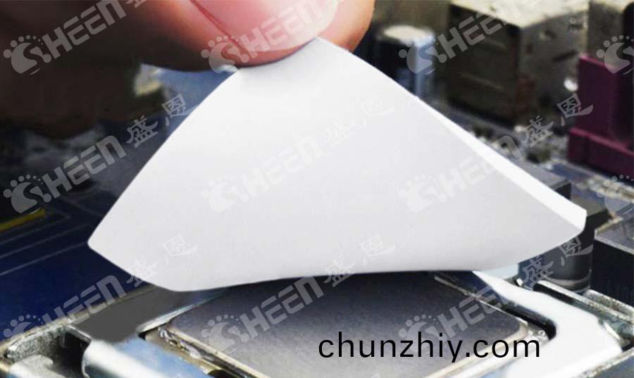 無硅導熱墊(dian)片：電子設備散熱技(ji)術的革新解決方案