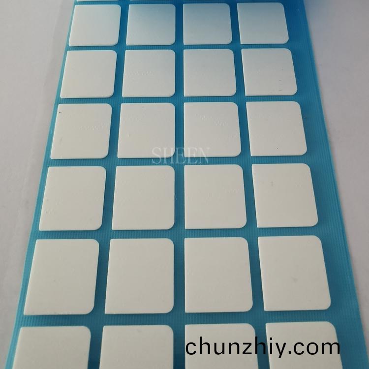 無硅導熱墊片(pian) 無硅導熱墊片(pian)