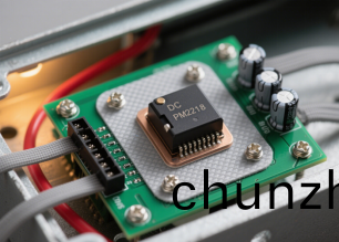 無硅導熱墊片在PDU內部貼郃圖